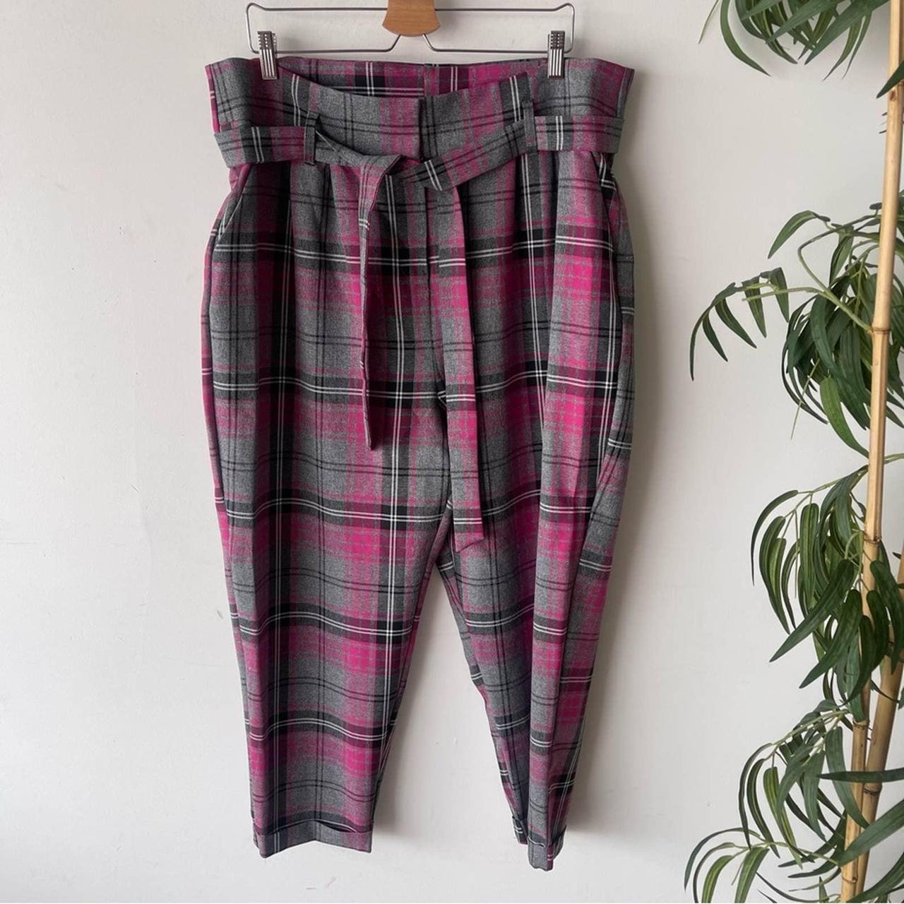 Primark plaid hot sale pants