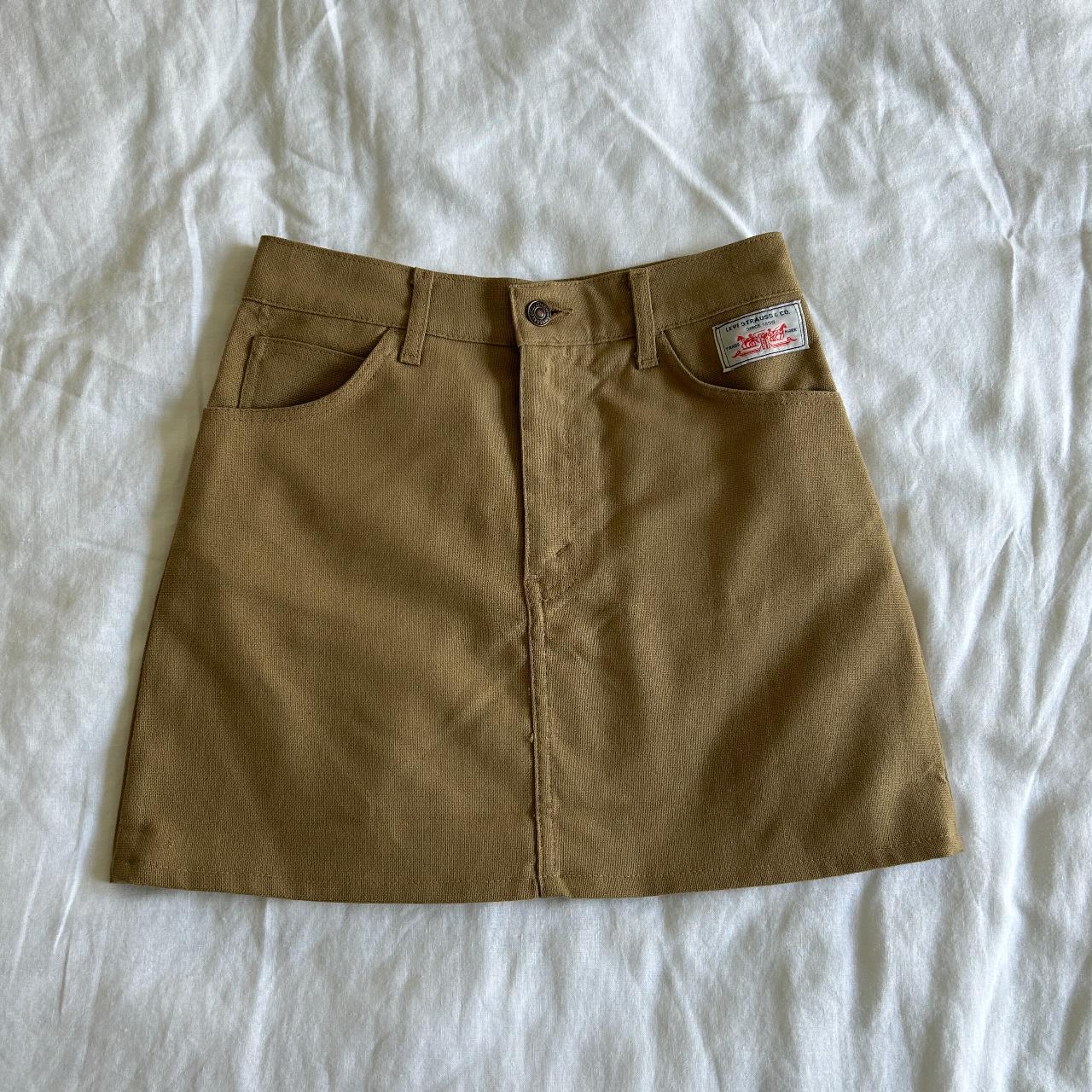 Levis cord outlet skirt