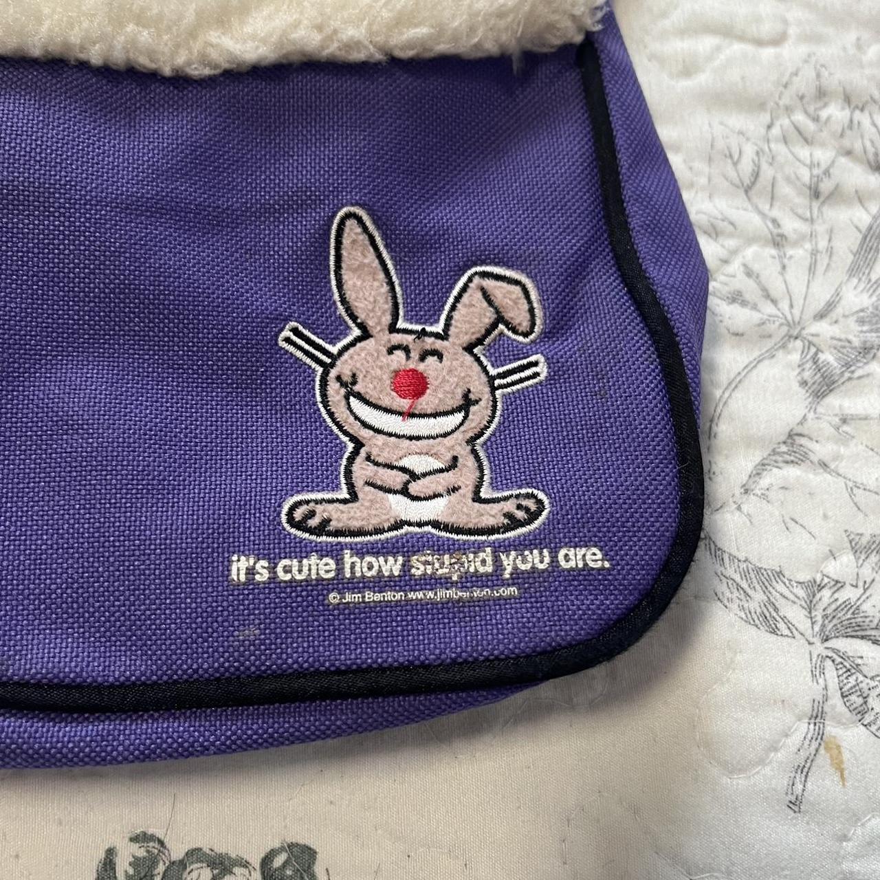 Happy Rabbit Happy Storage Zip Bag Large - Purple - The Haus of Shag