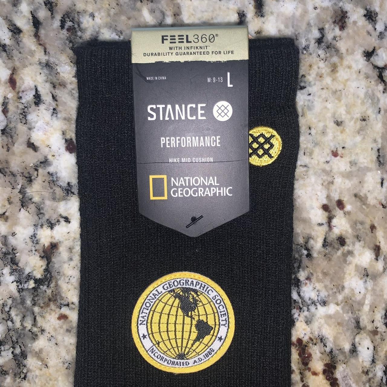 Stance Men's Black and Yellow Socks (2)