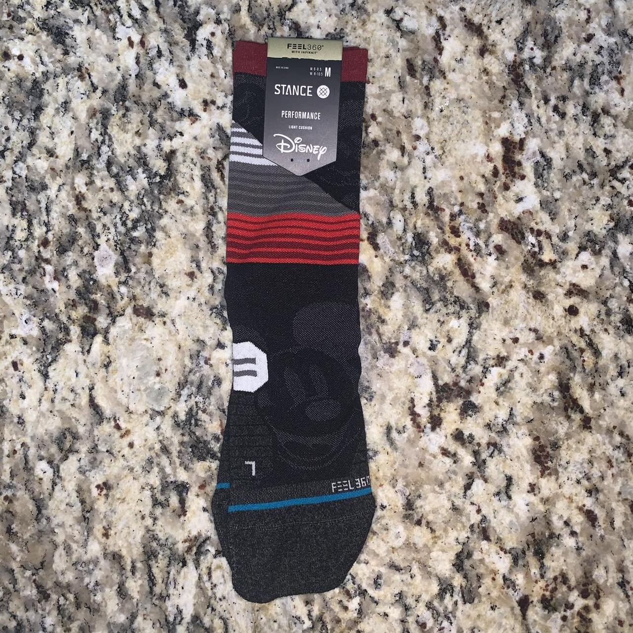 Stance Men's Black and Red Socks