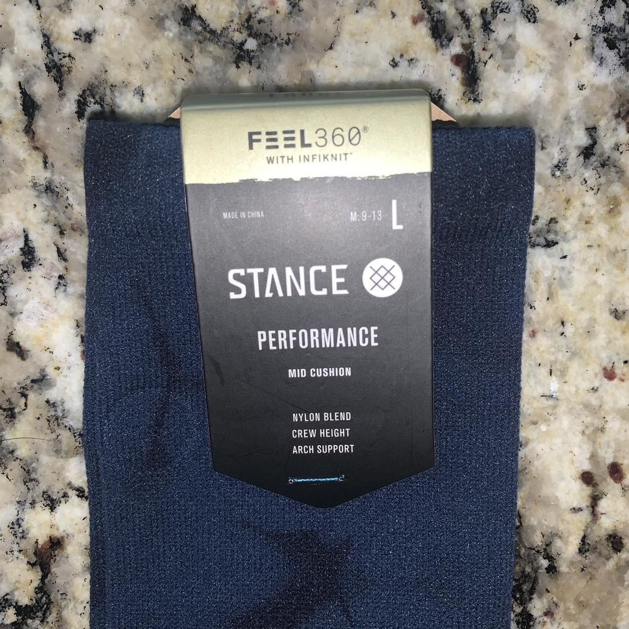 Stance Men's Black and Navy Socks (2)