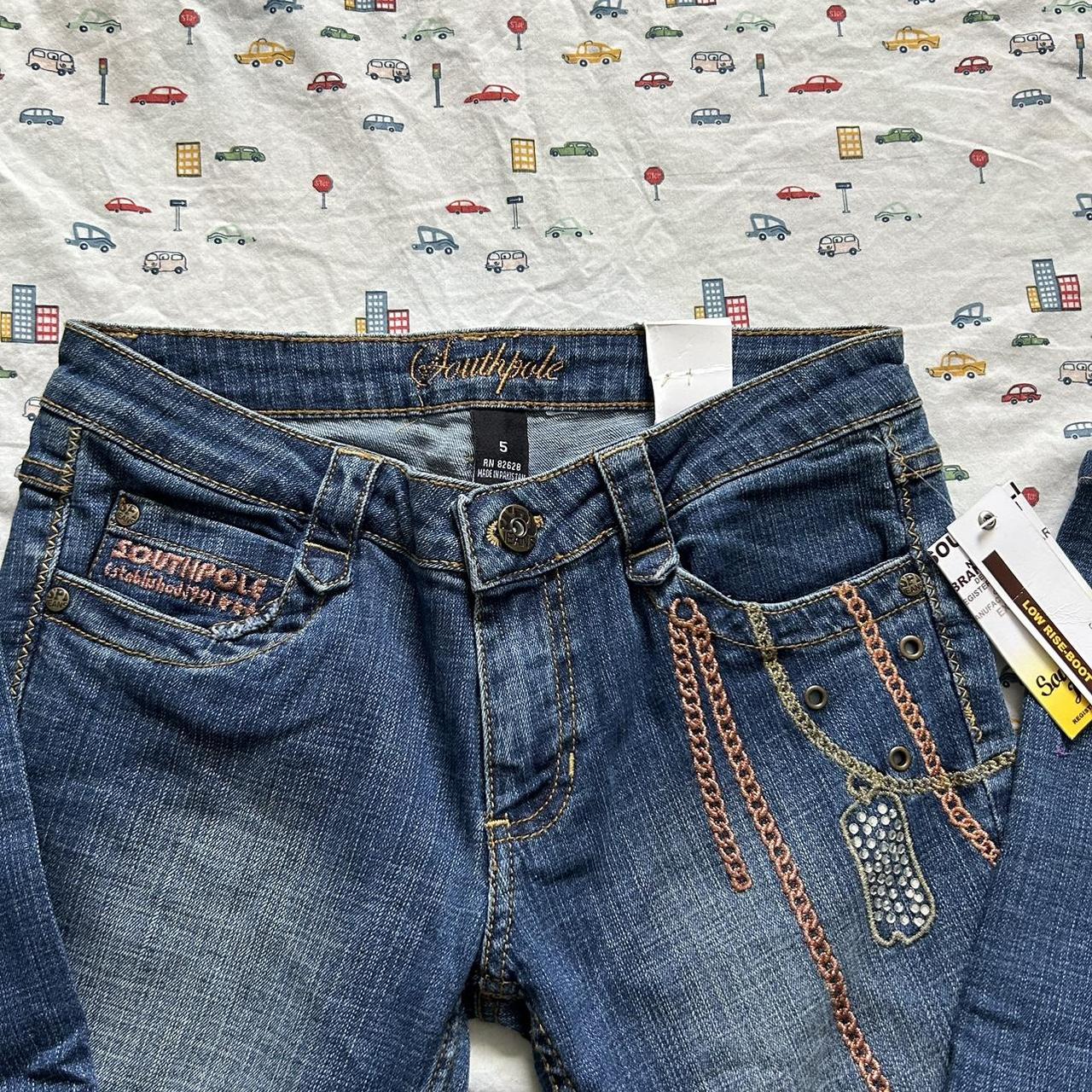 Southpole low rise bootcut jeans completely new with... - Depop