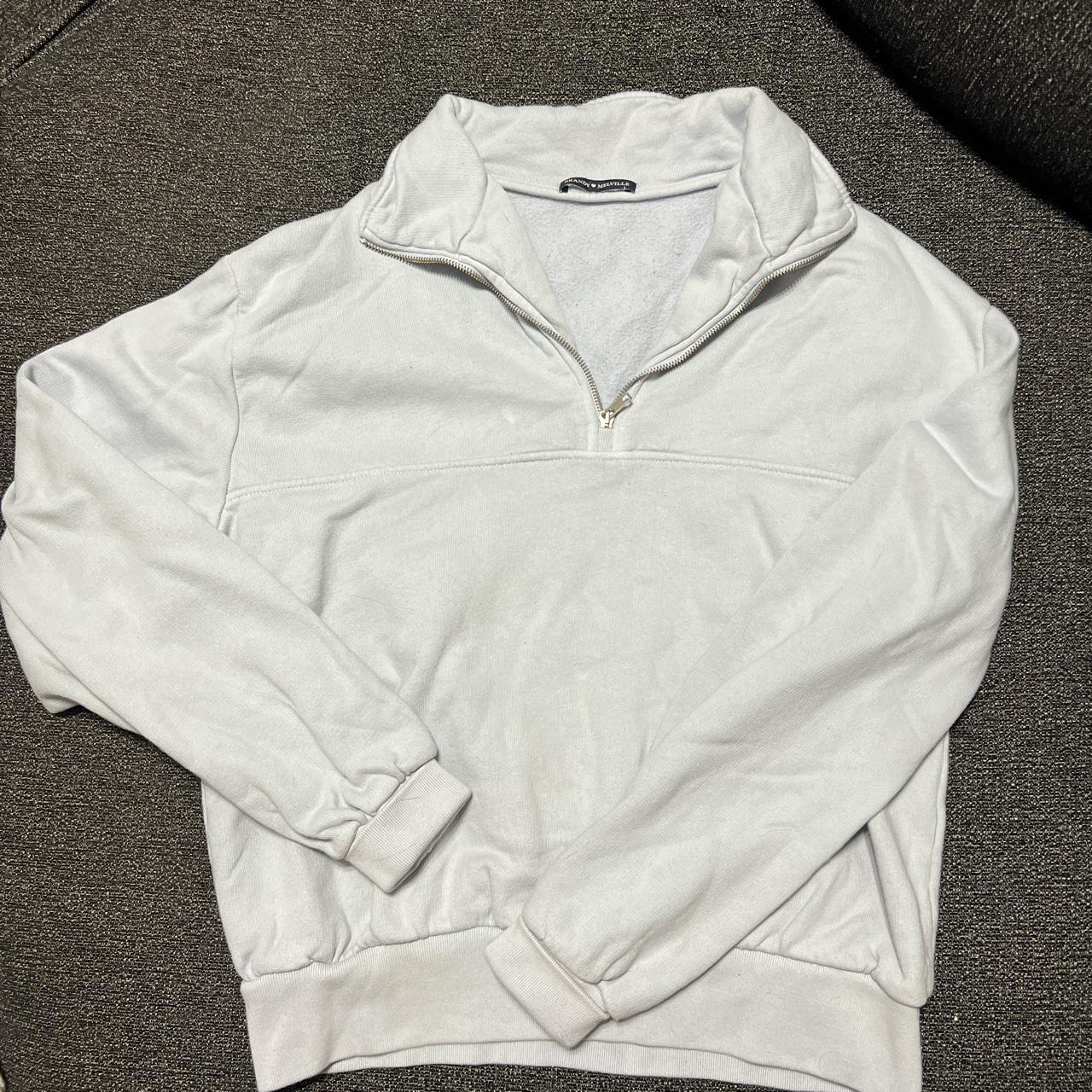 brandy melville blue sweatshirt