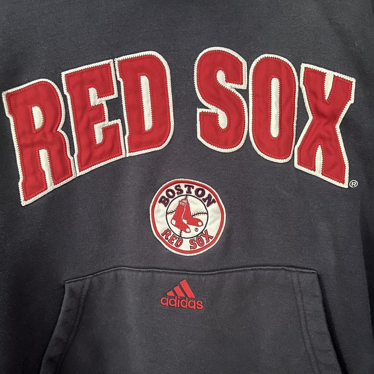 super cool boston red sox hoodie!! size medium - Depop