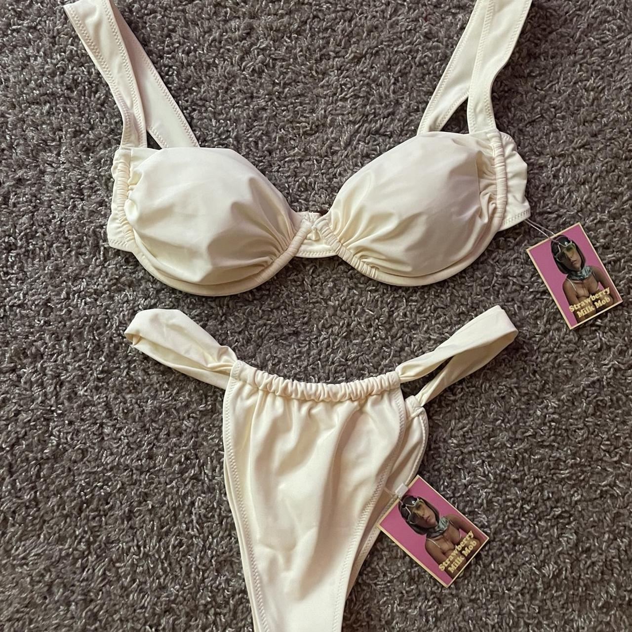 Strawberry milk mob NWT!! Dolce far Niente set Top... Depop