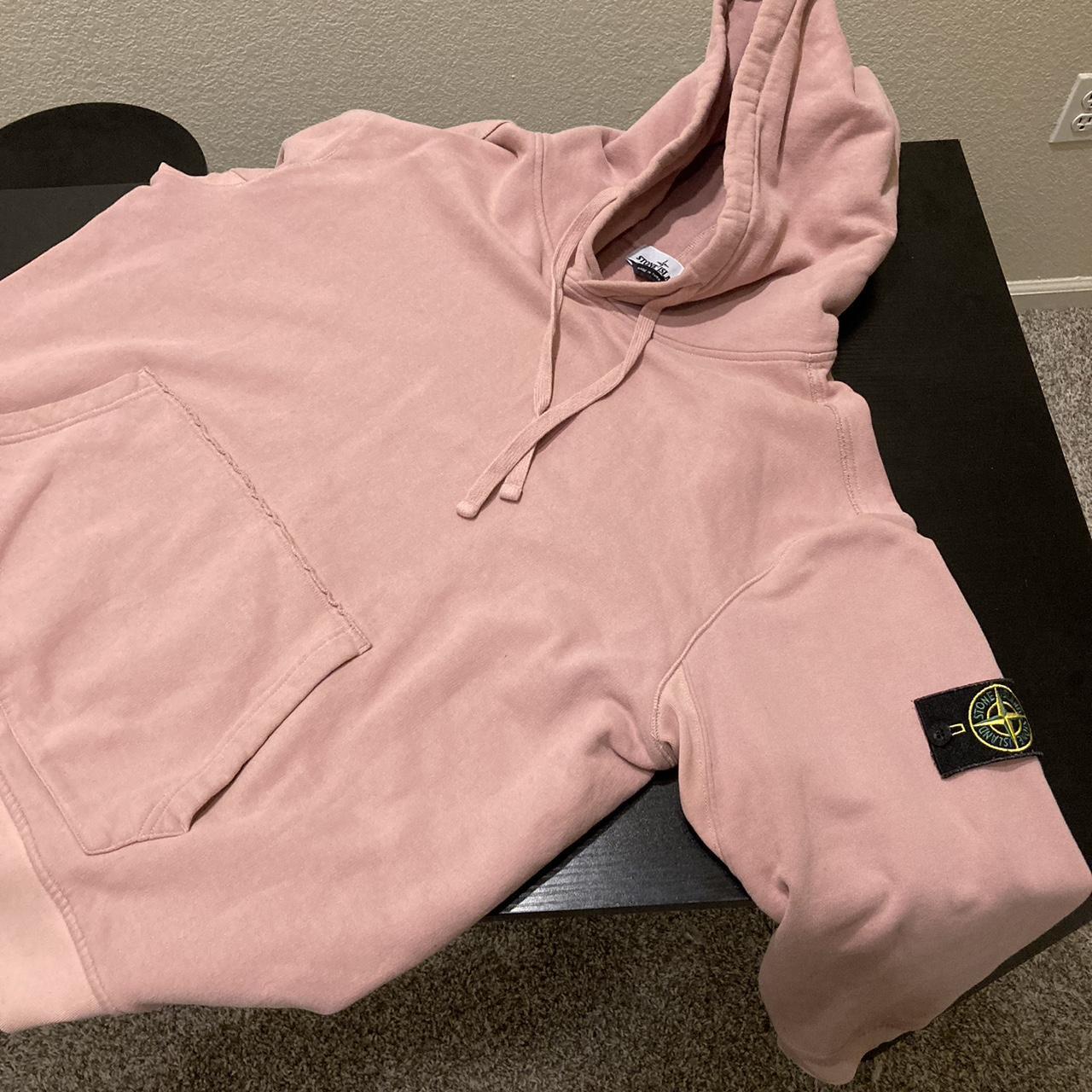 Stone island rose hot sale quartz hoodie