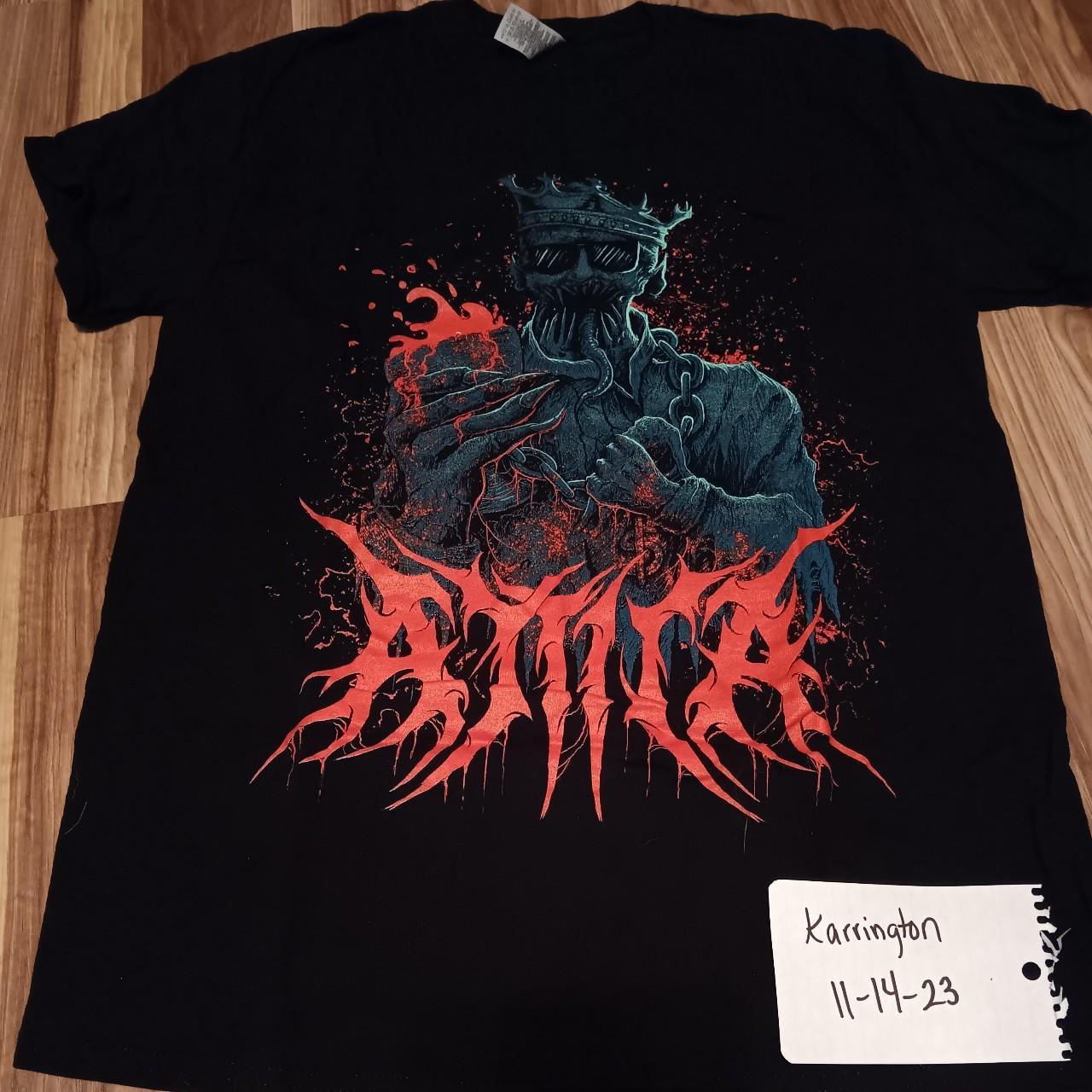 hot topic death metal shirt