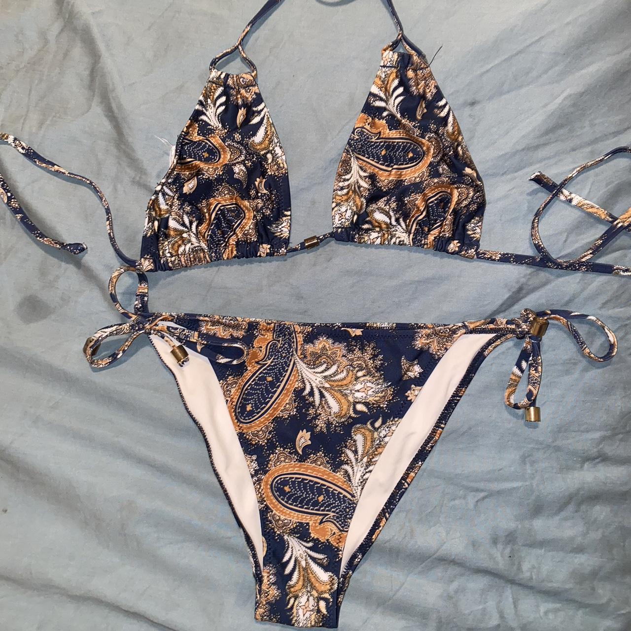 DISCONTINUED TIGERLILLY BIKINI - preloved bikini... - Depop