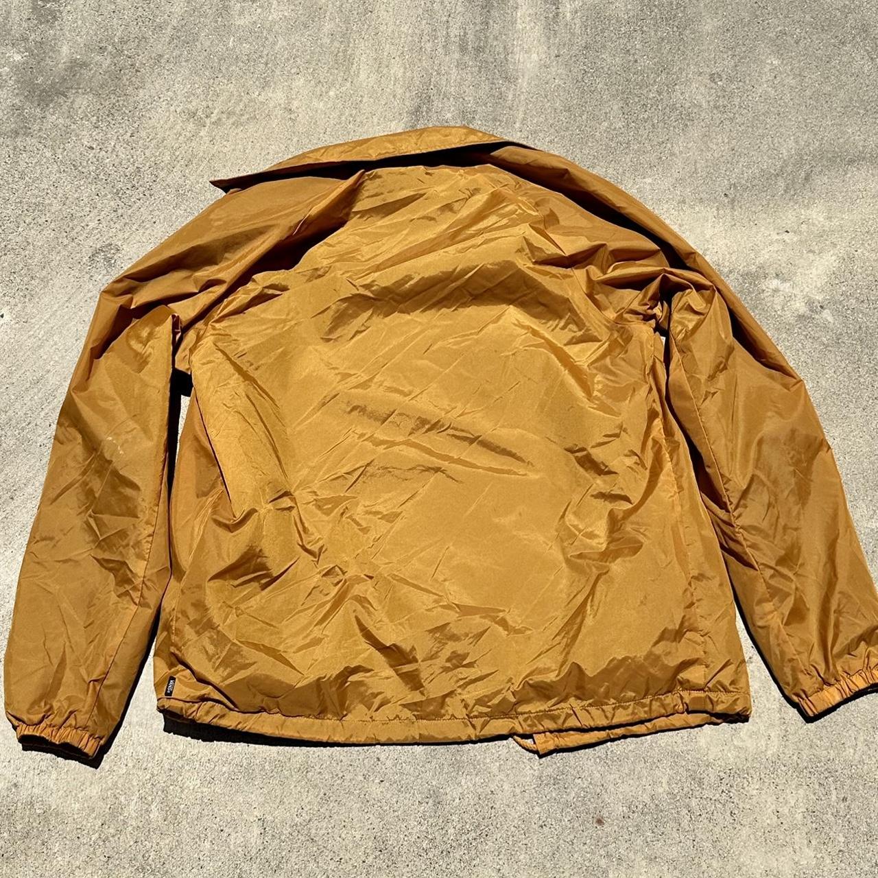 Vans on sale orange windbreaker