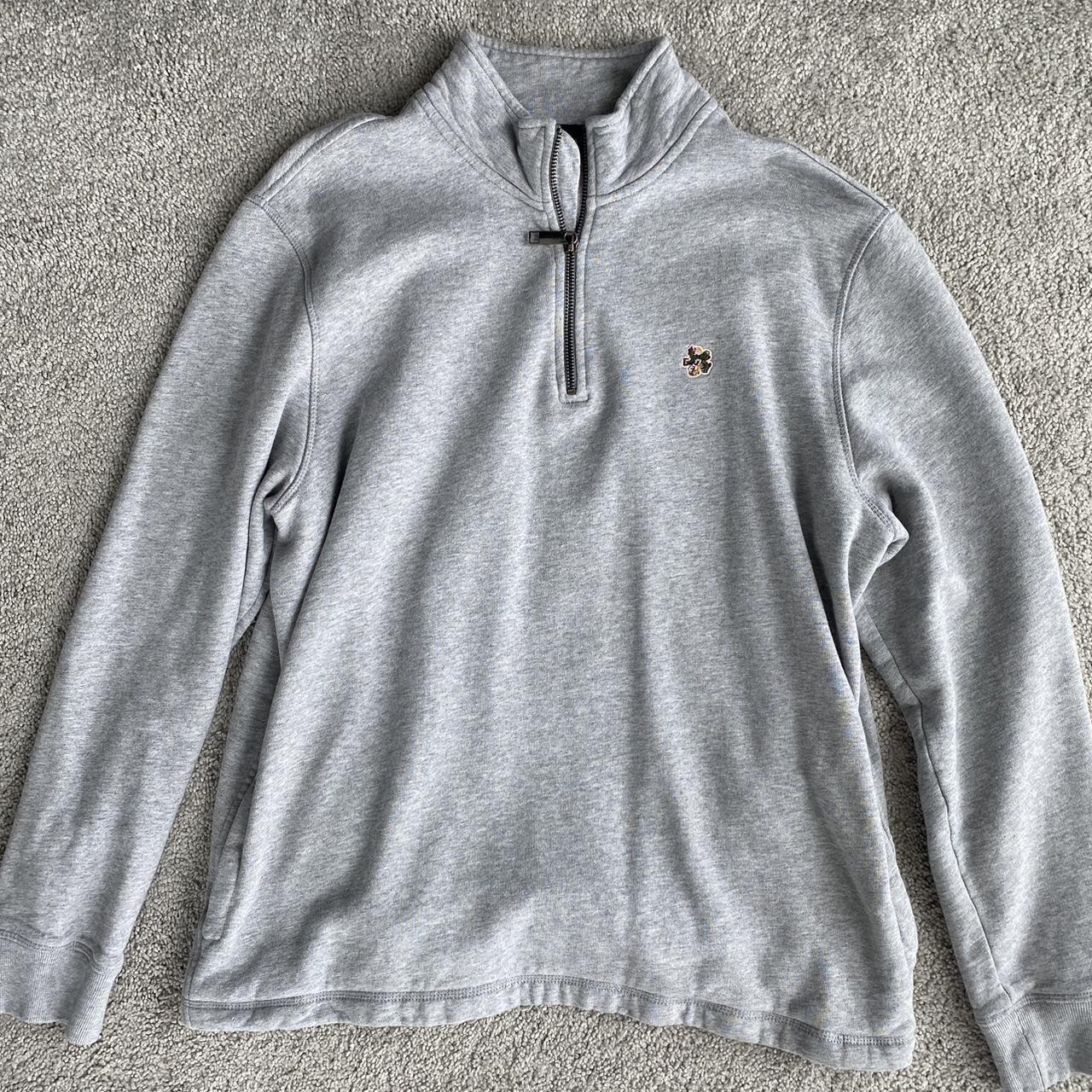 Ted Baker Men's Grey Sweatshirt | Depop