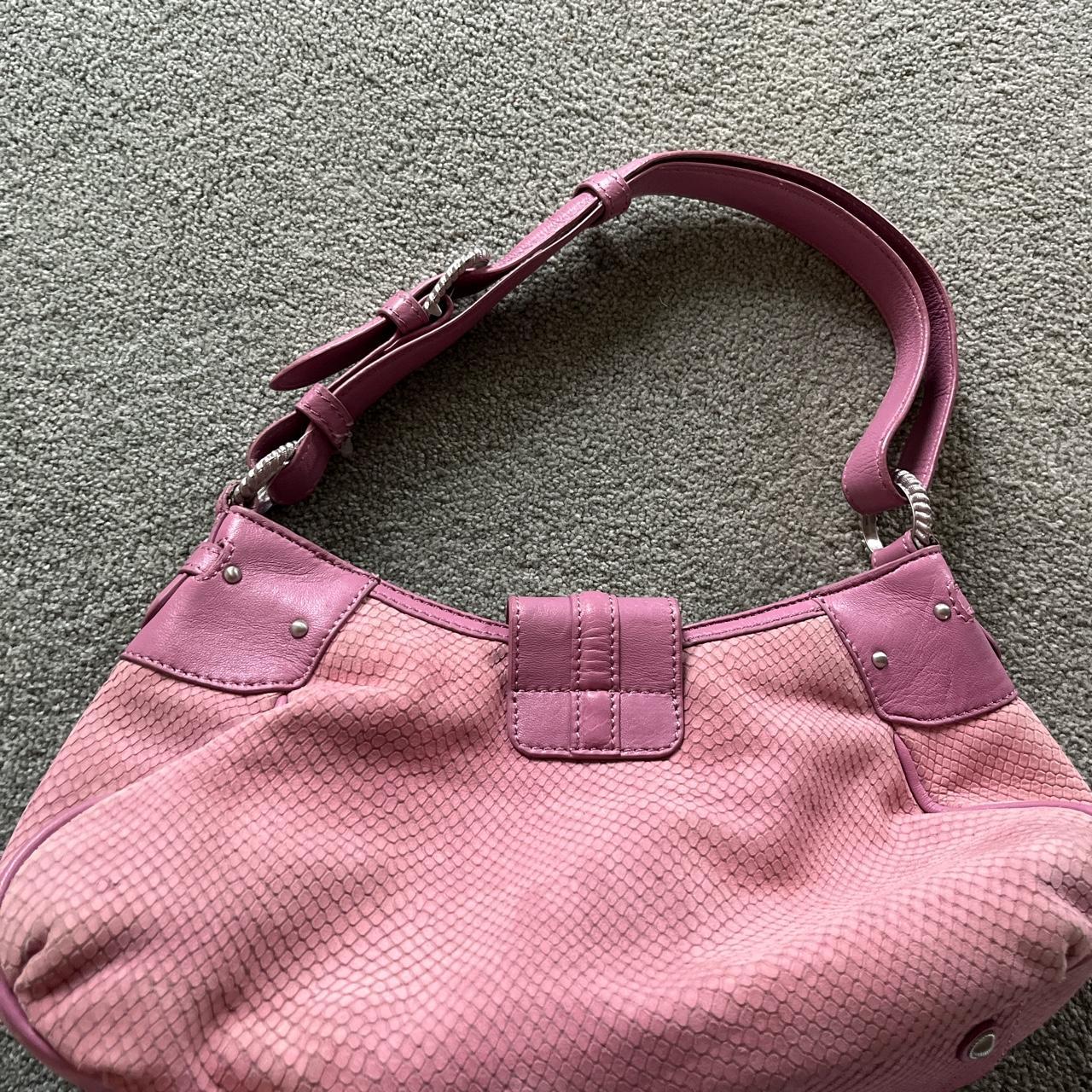 Judith Ripka Women's Pink Bag Depop