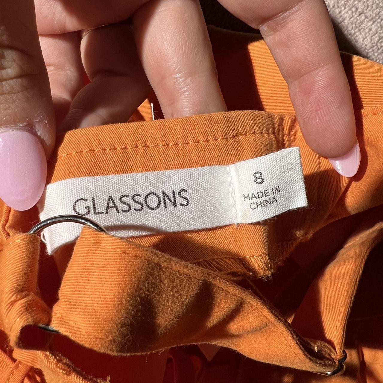 Glassons Orange Corset Top Size 8 Depop 5890