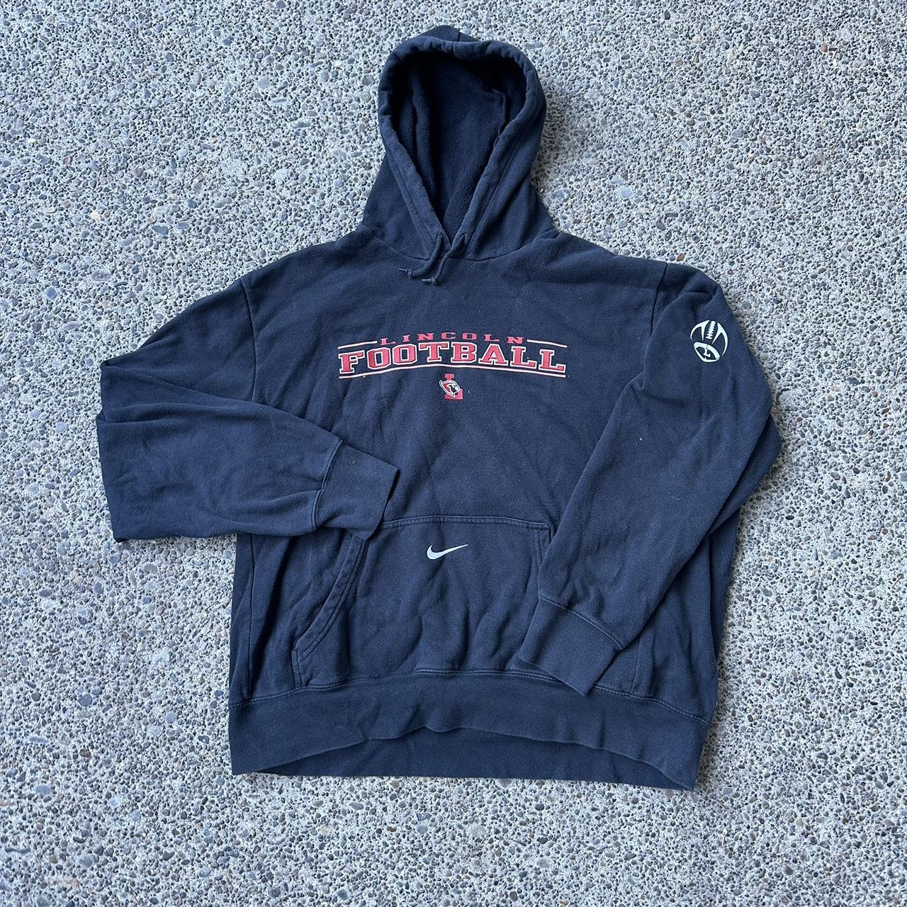 Nike vintage Philadelphia Eagles hoodie Cracked - Depop