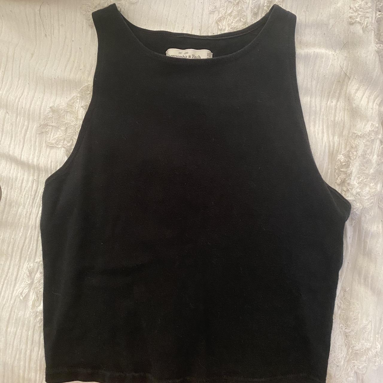 Abercrombie & Fitch black halter crop top! Such a... - Depop