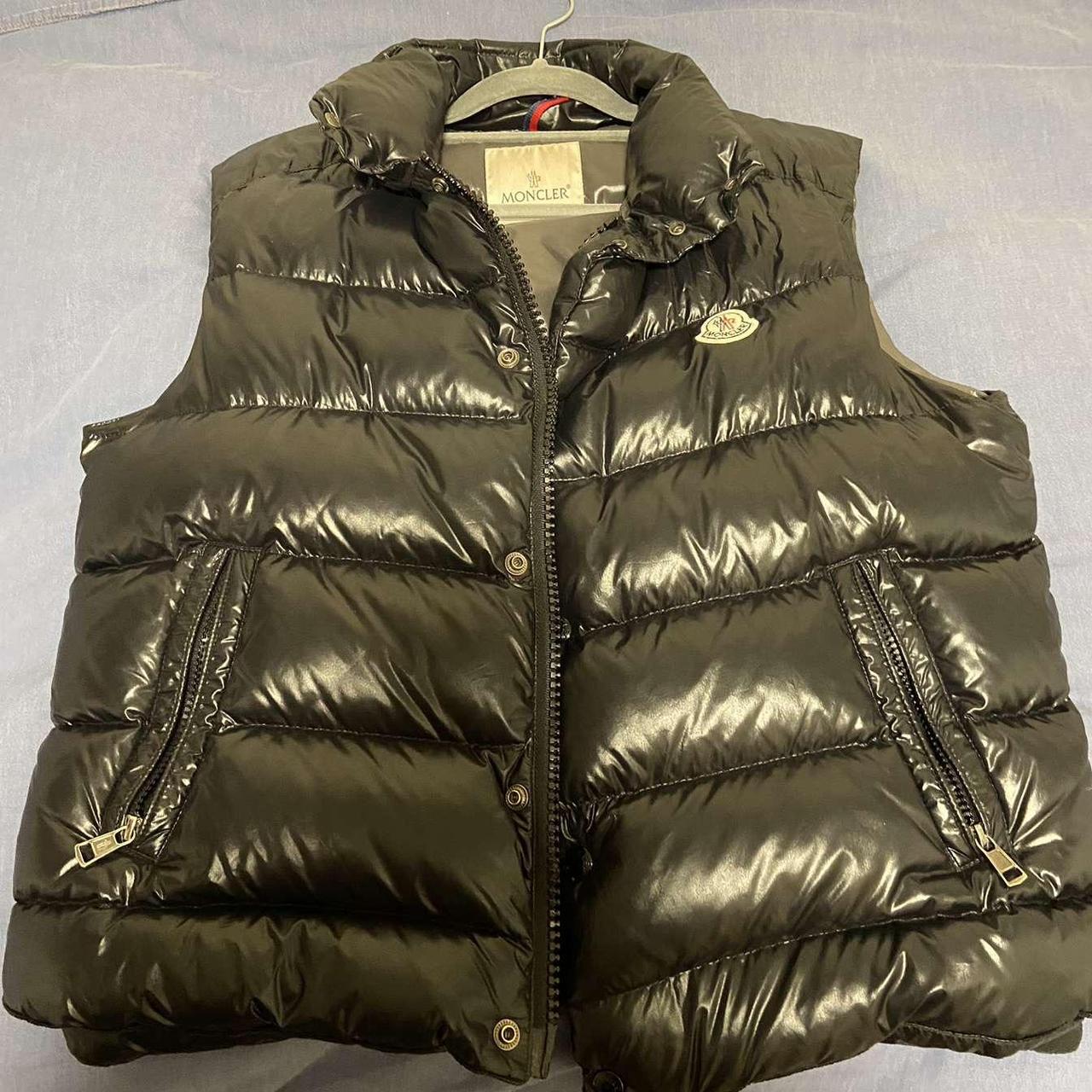 Genuine Moncler gillet in very good condition, comes... - Depop