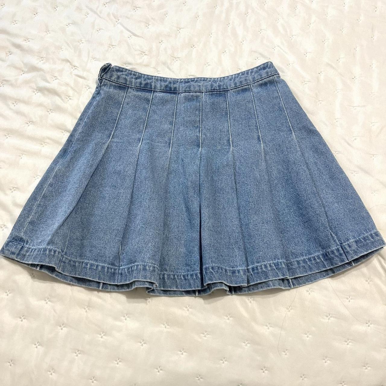 Light blue skirt forever 21 hotsell