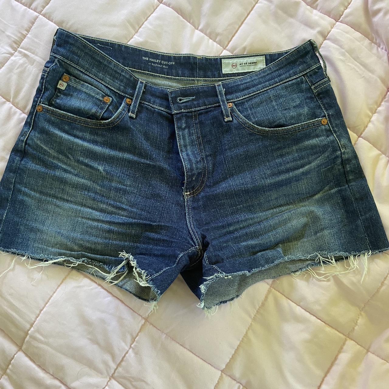 AG ADRIANO GOLDSCHMIED INC Hailey cut off short Depop