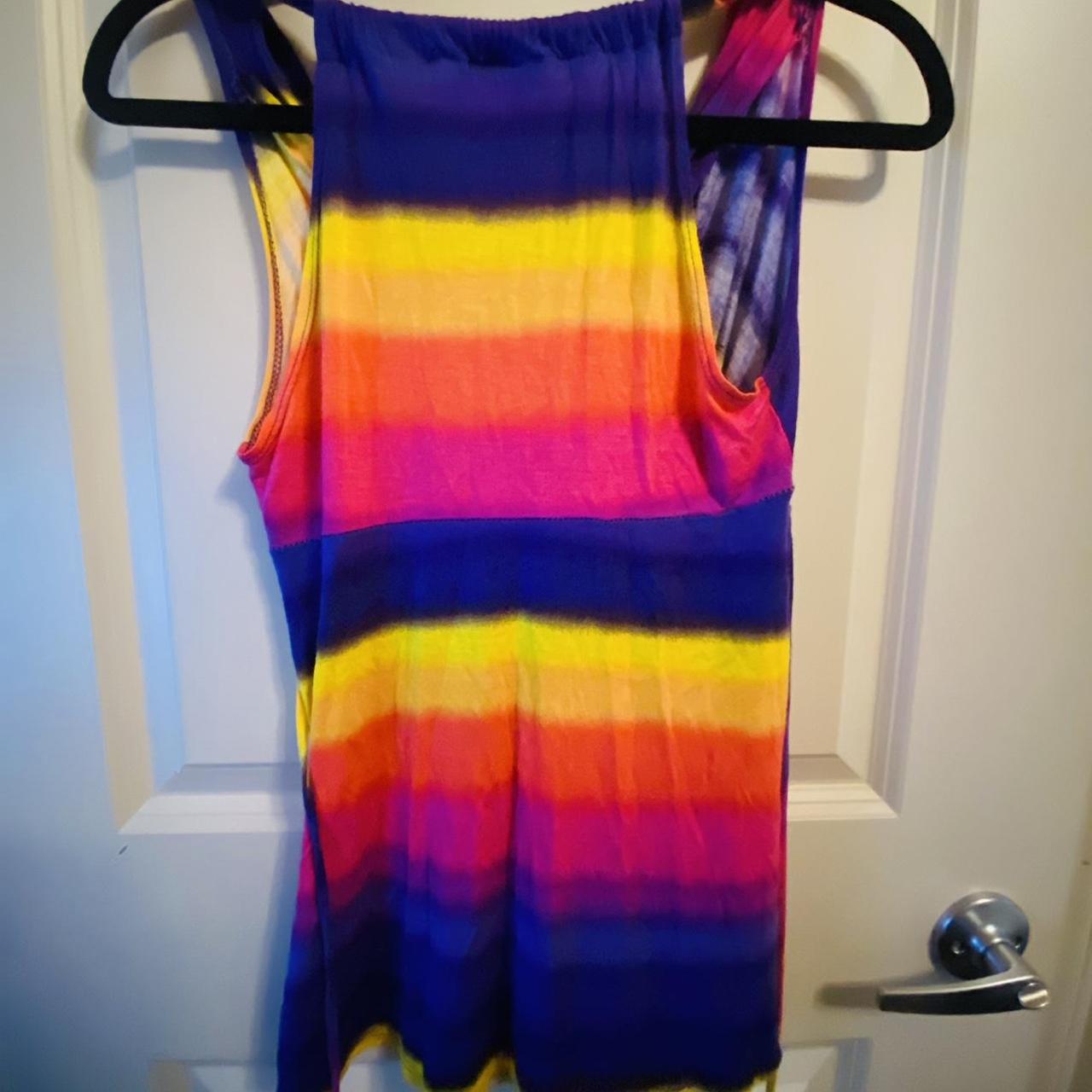 Vintage Wet Seal tie dye blouse #y2k #wetseal... - Depop