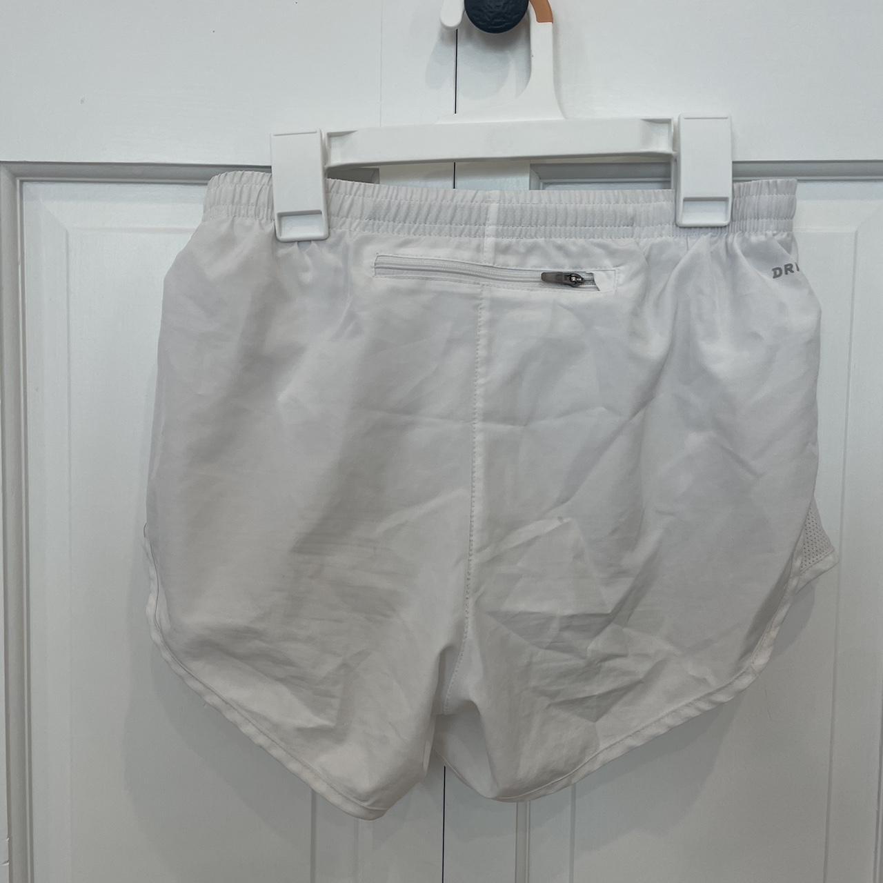 womens white nike air shorts