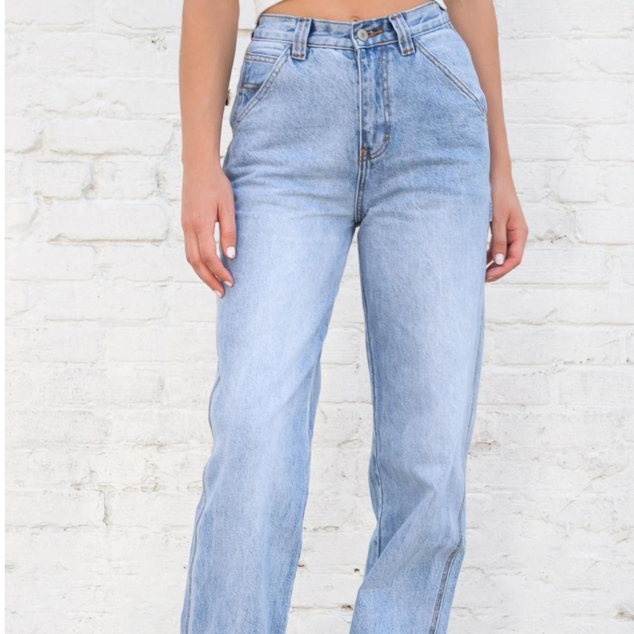brandy light wash feanne jeans! accepting... Depop