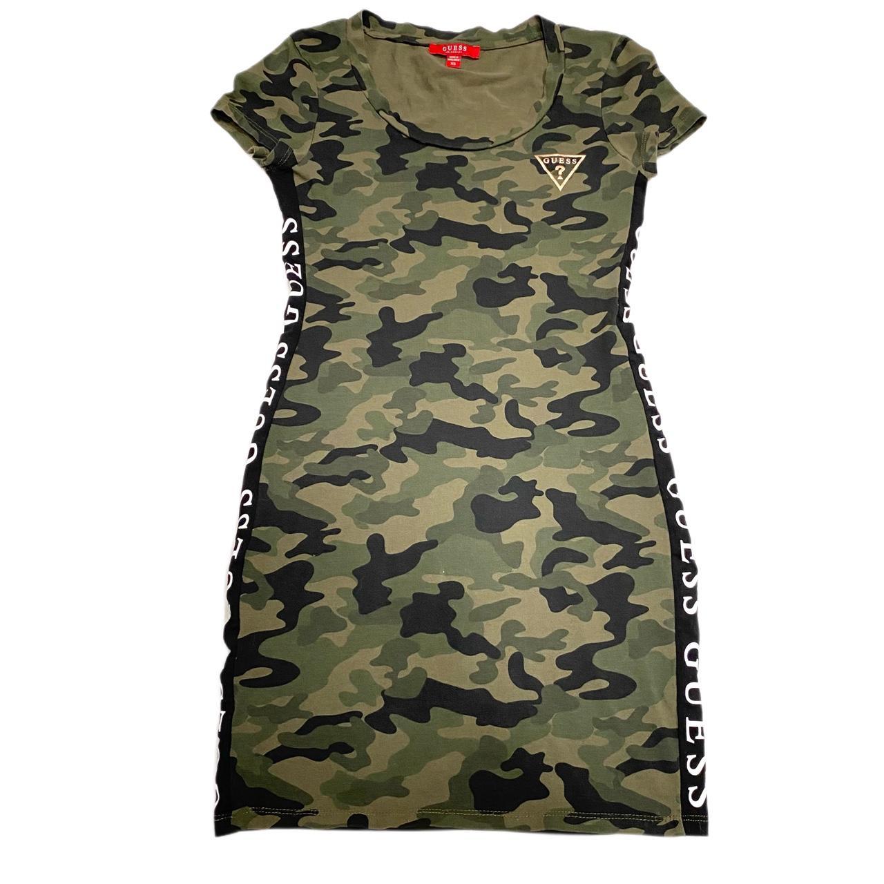 Guess camo dress sale