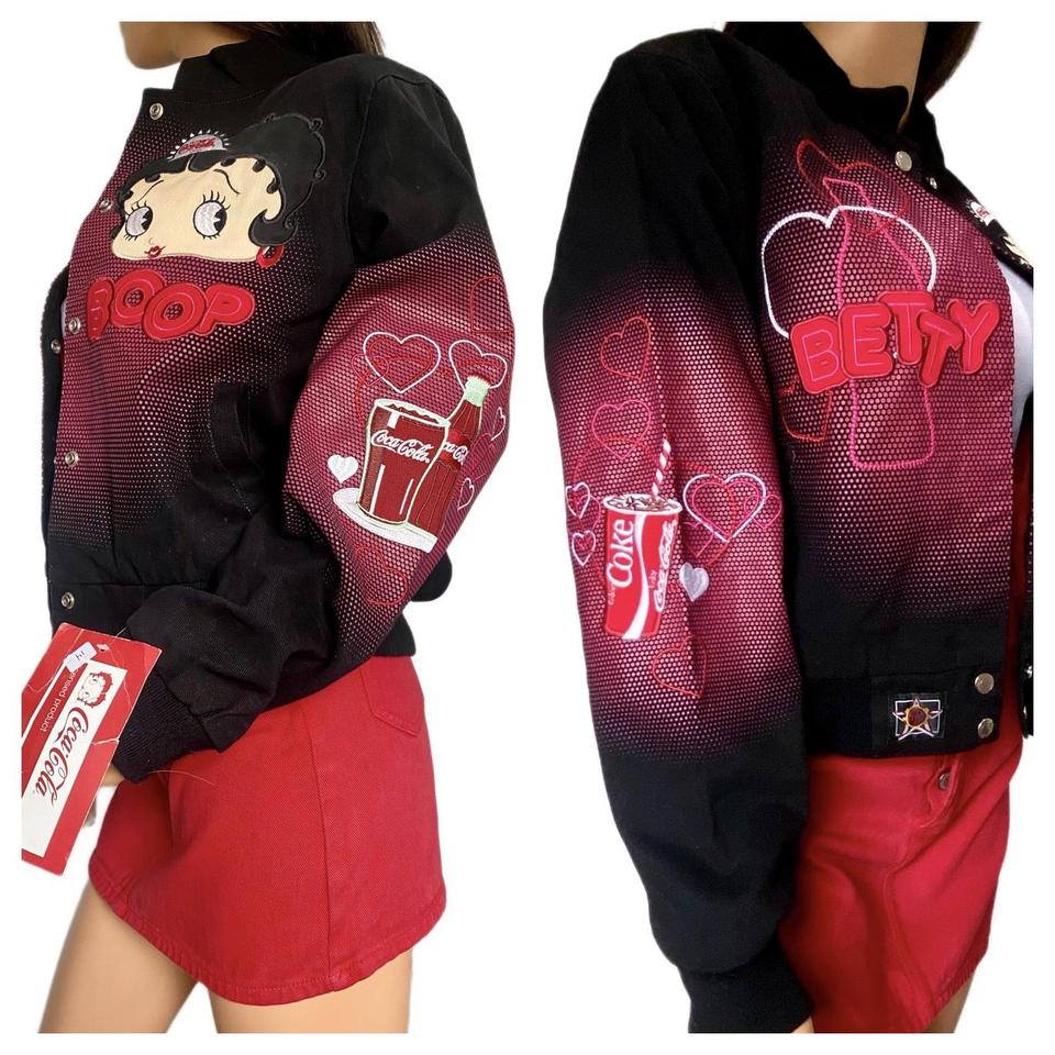 Vintage Betty Boop Coca Cola By JH Design... - Depop