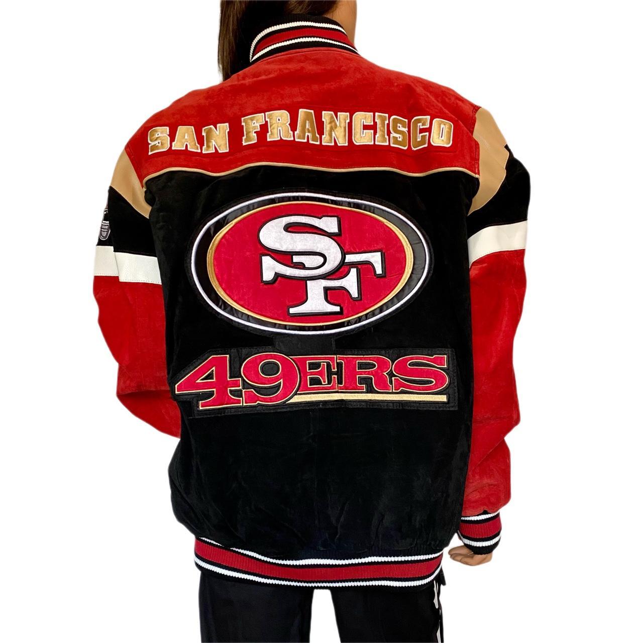 90s San Francisco 49ers Black Jacket