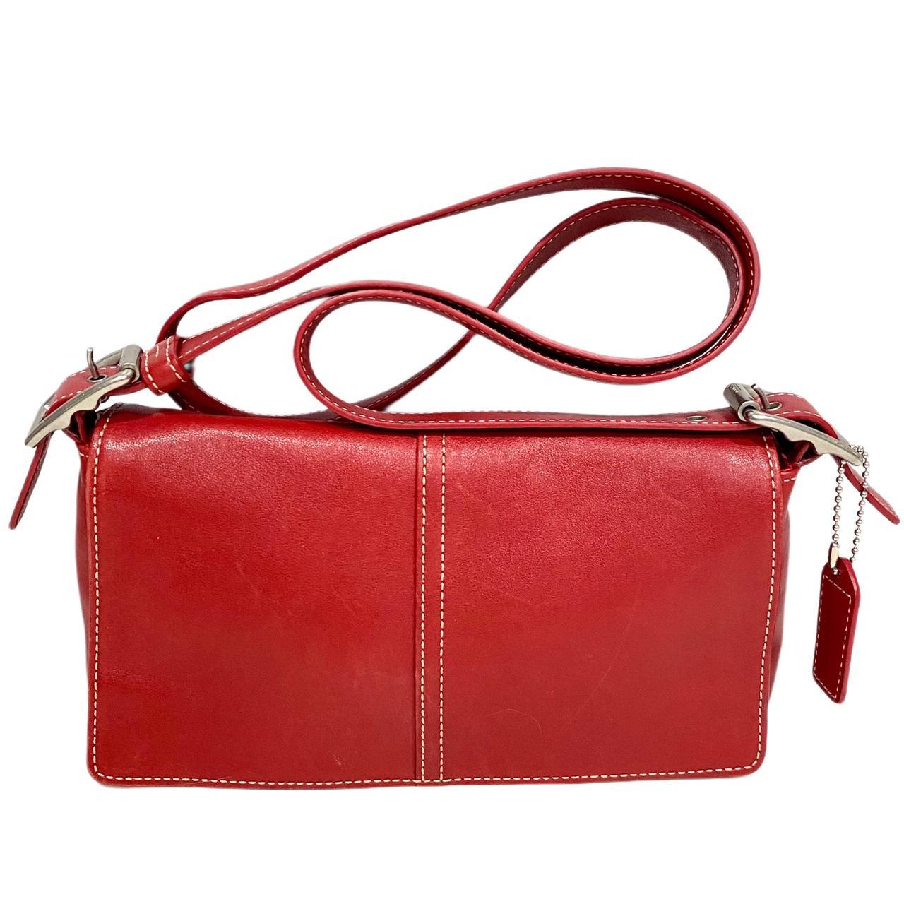 COACH Red hotsell Rare Coveted Crossbody Bag