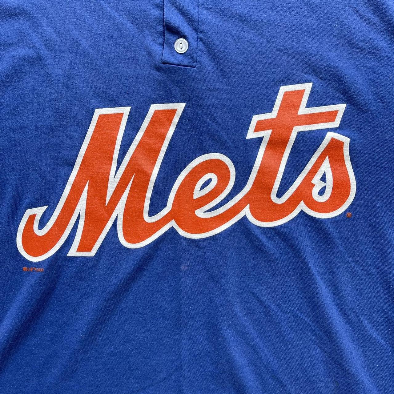 2000 New York Mets Sleeveless shirt. Has the Black - Depop