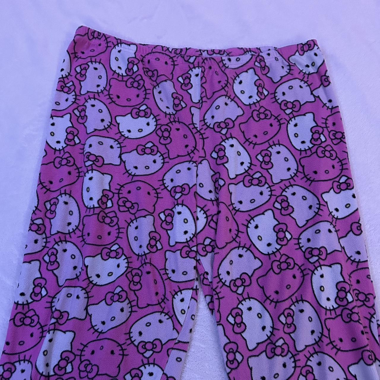 Women's Pink and White Bottoms | Depop