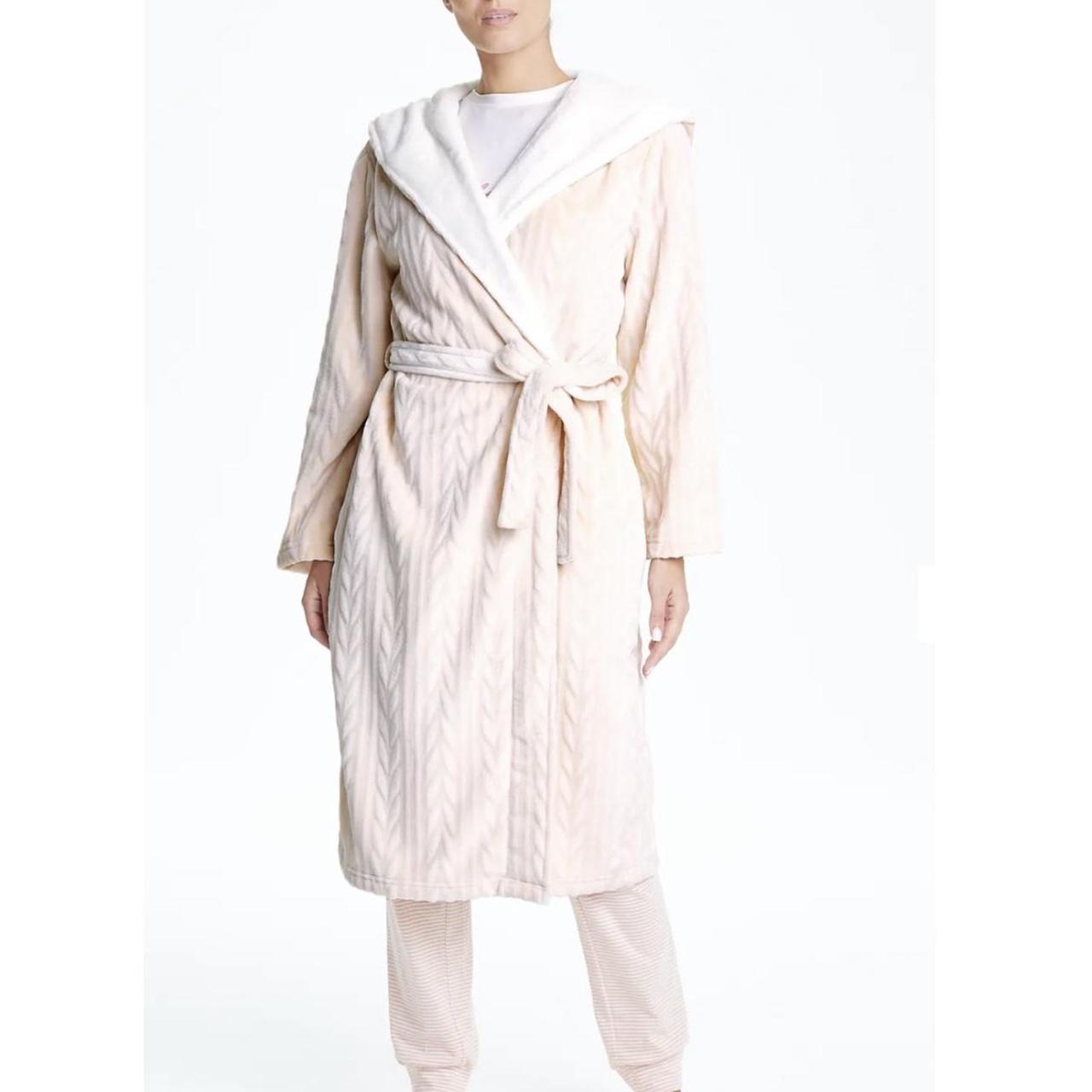 Matalan Cable knit Dressing gown robe house coat In... Depop