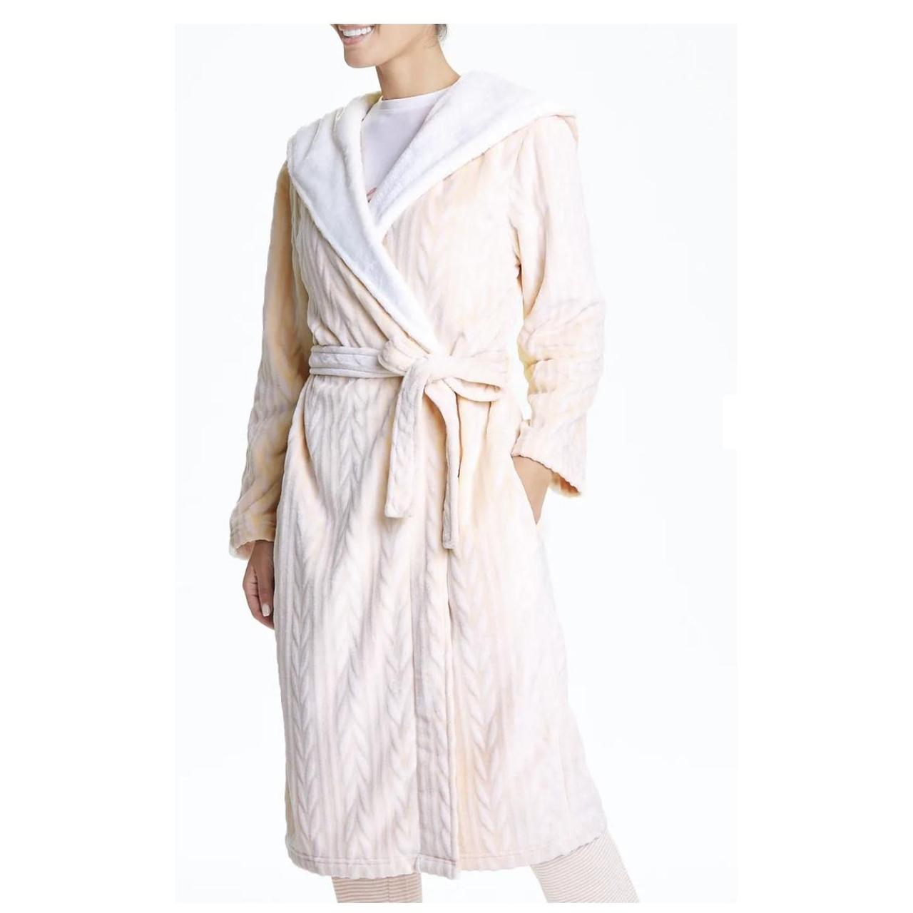 Matalan Cable knit Dressing gown robe house coat In... - Depop