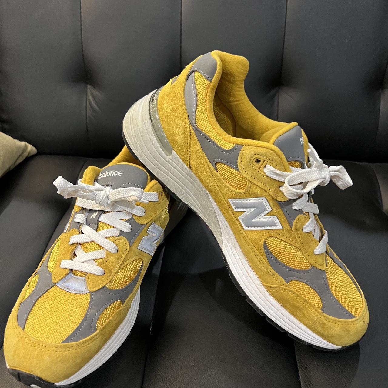 New balance 992 store men yellow