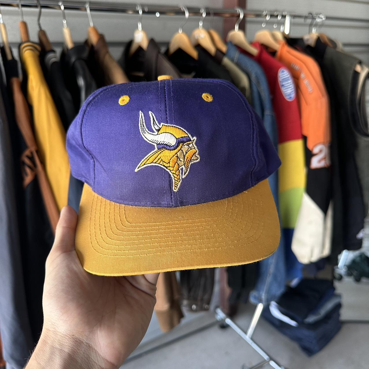 Vintage Logo 7 Minnesota Vikings Hat! Condition: - Depop