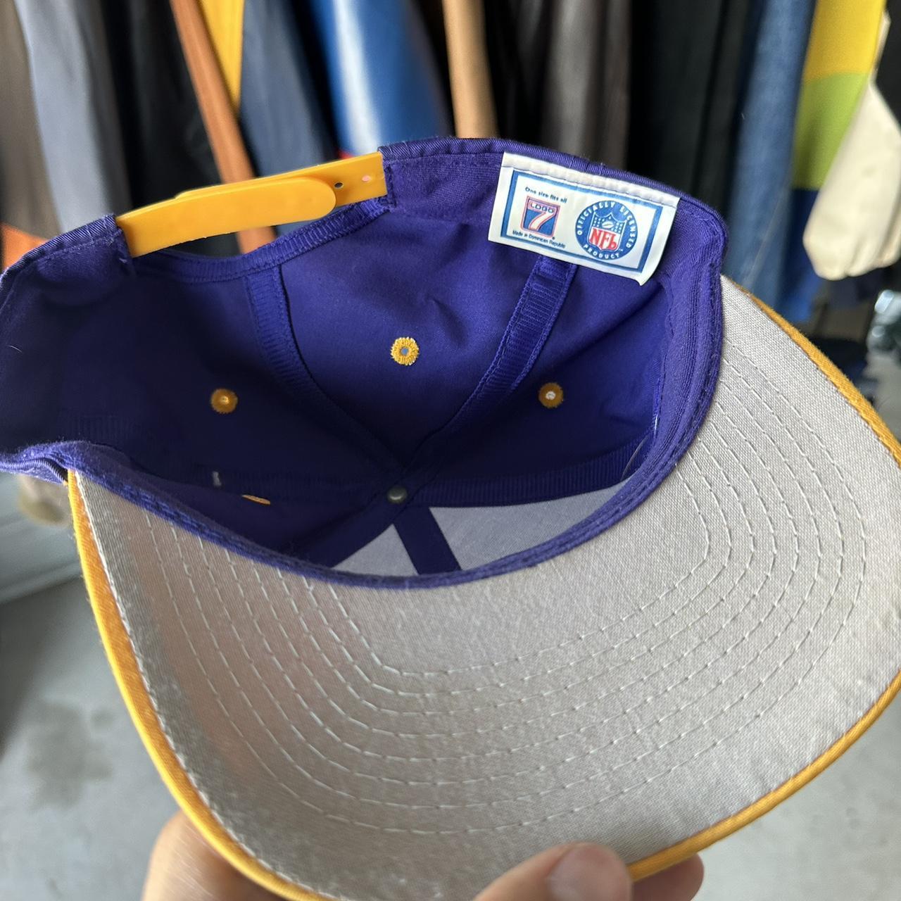 Vintage Logo 7 Minnesota Vikings Hat! Condition: - Depop