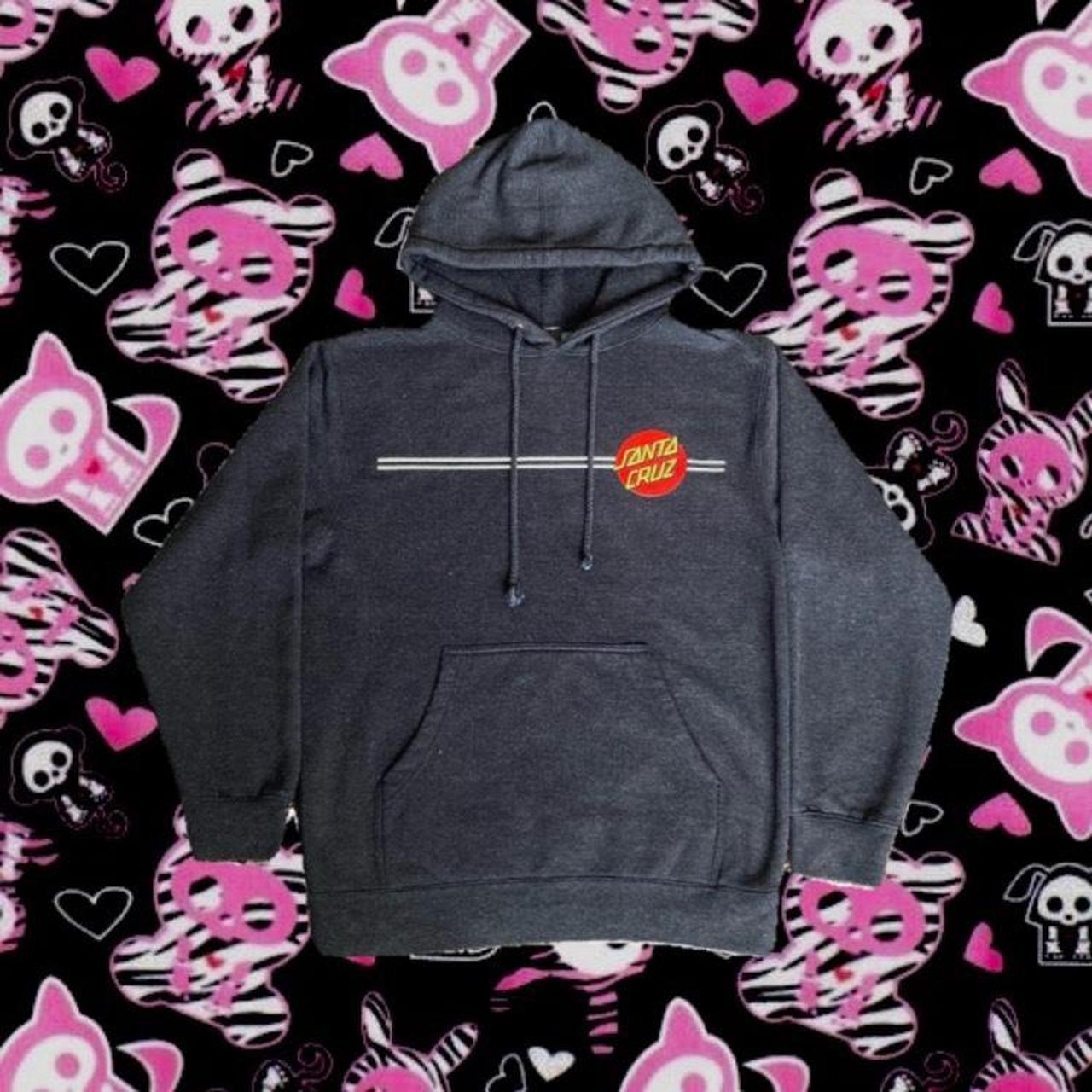 Santa cruz gray online hoodie