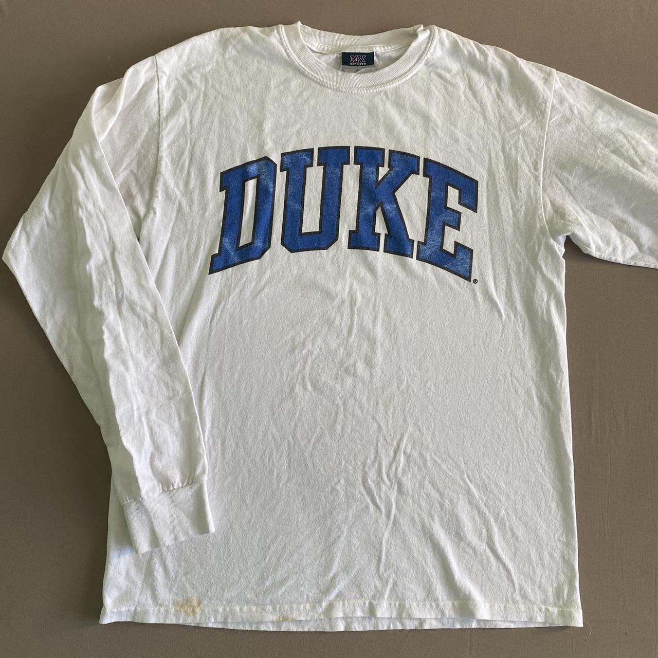 Vintage MV Sport Duke Long Sleeve Tee - condition... - Depop