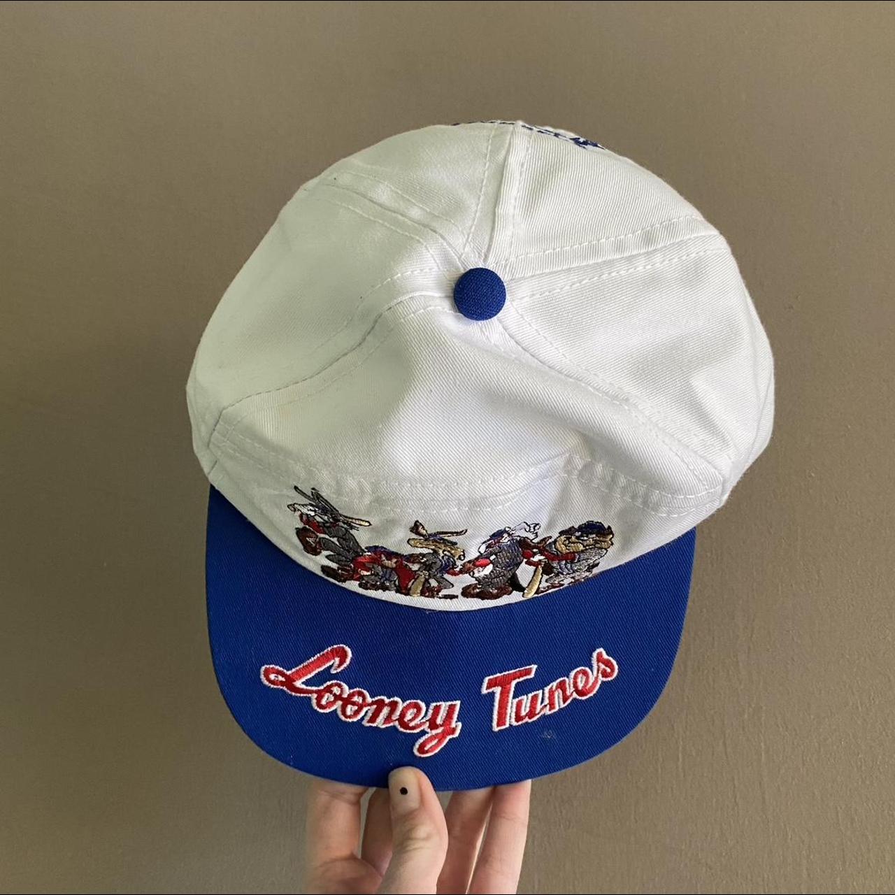 Dodgers vintage hat fits small good condition - Depop