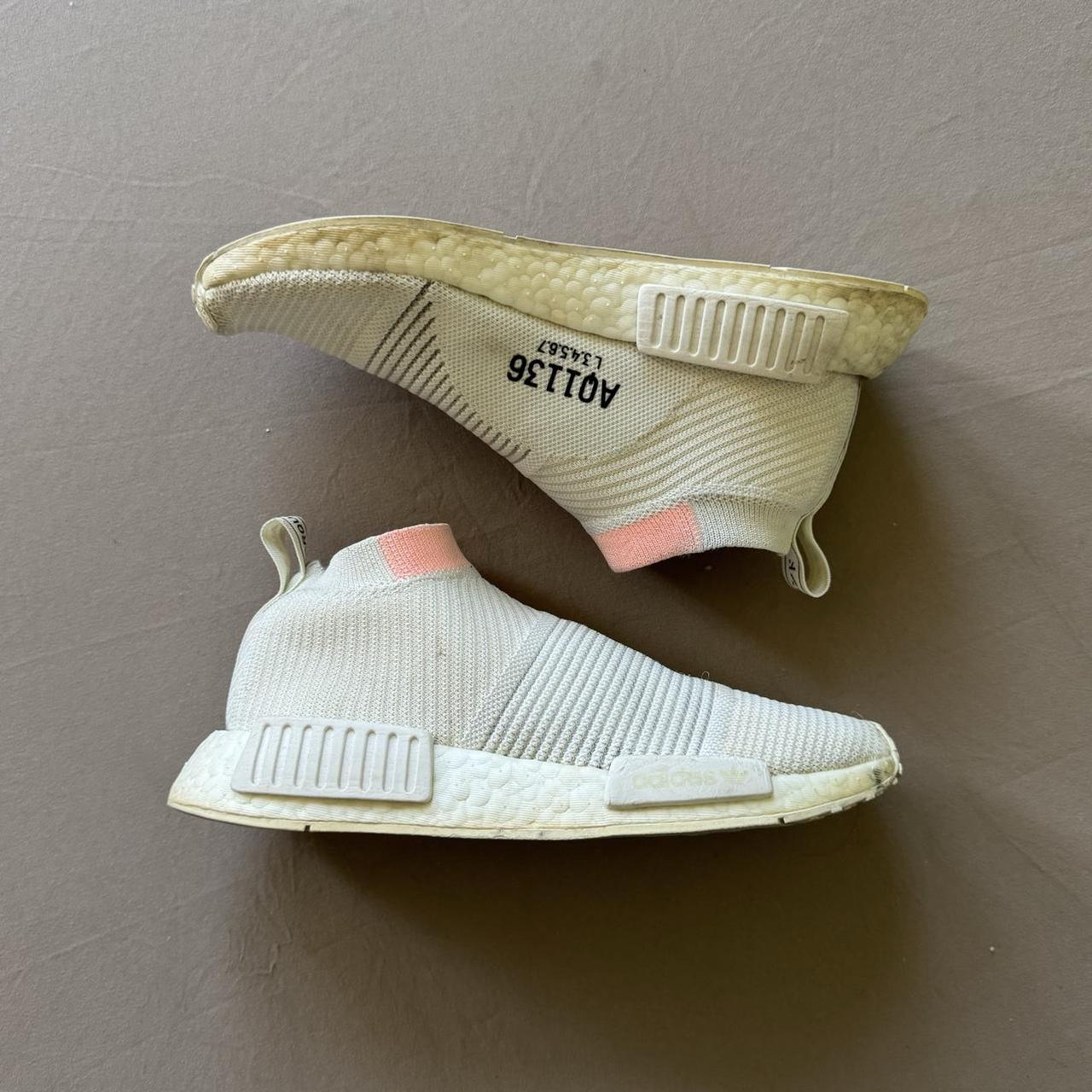 adidas Originals Off White NMD CS1 PK Sneakers . Depop