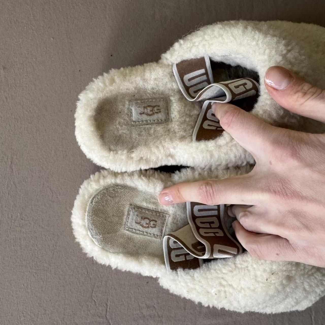 UGG Women's Slides - Cream - US 7 – UGG Fluff Yea… - image 4