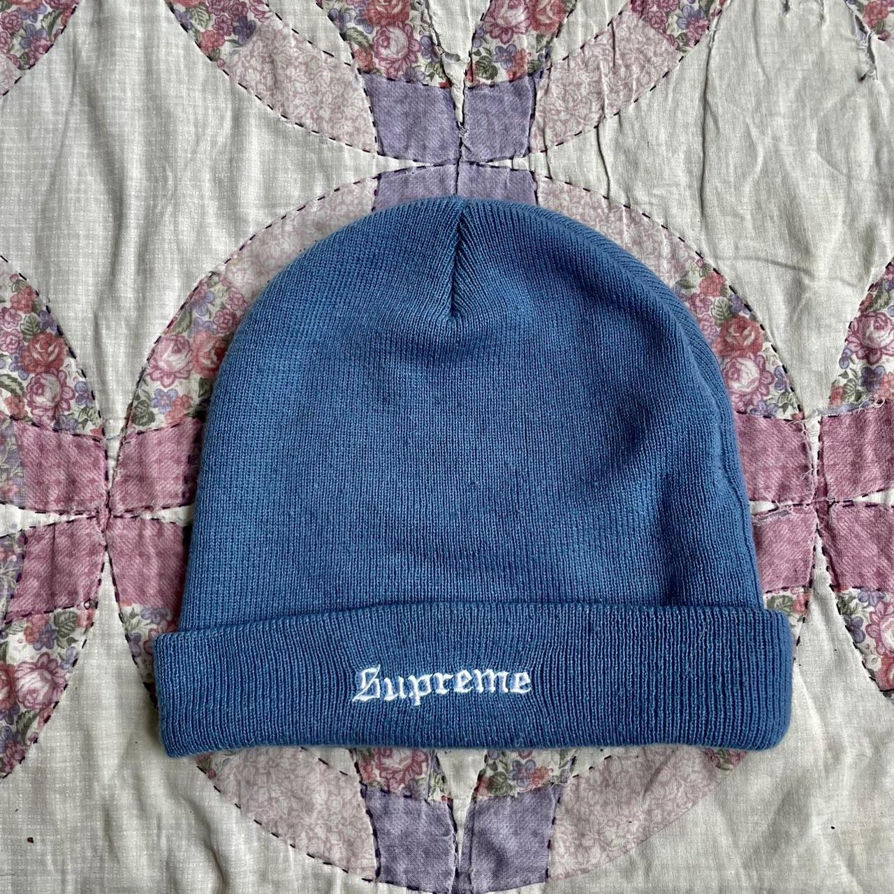 Og Supreme LV beanie from 2001 verry rare Fits - Depop