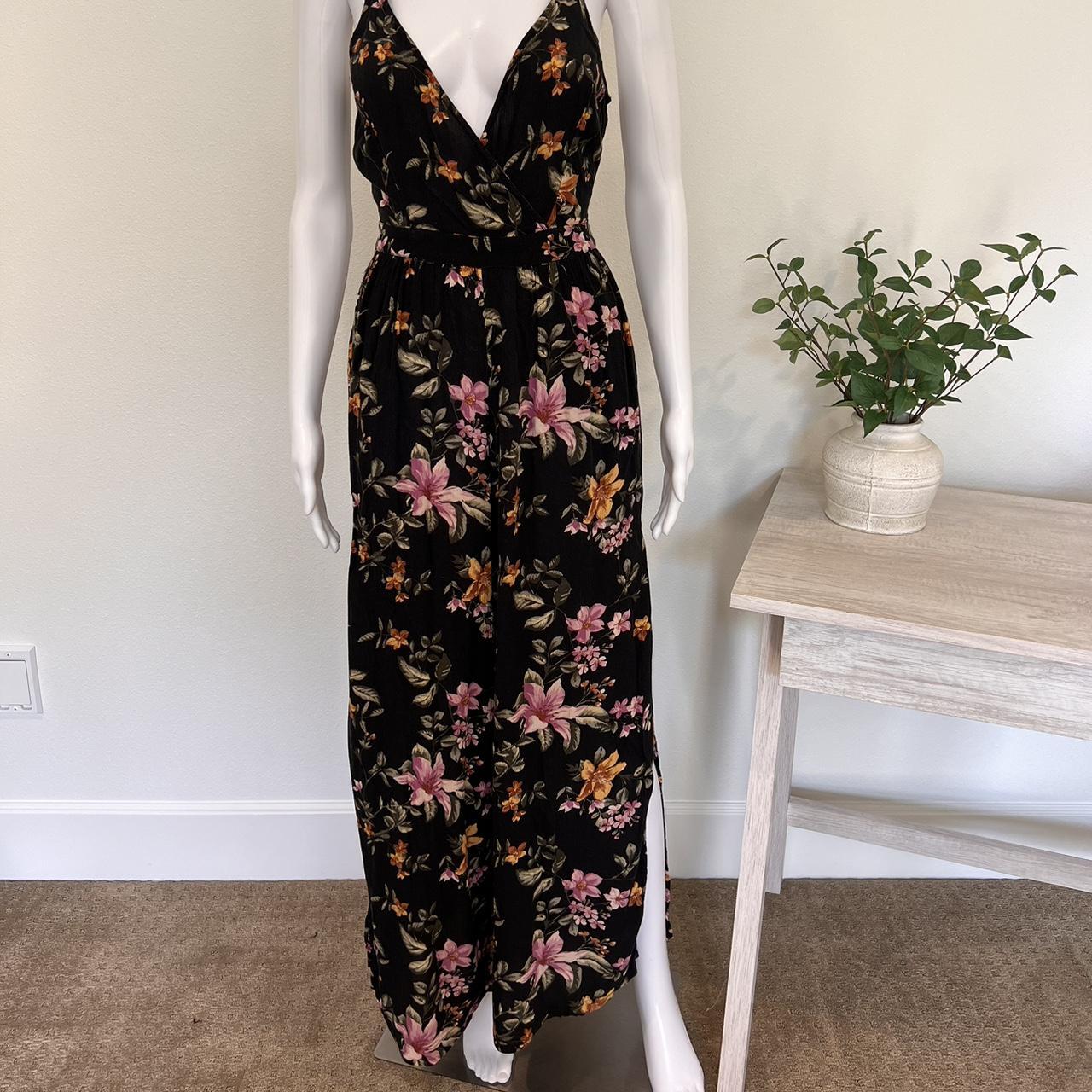 American eagle floral jumpsuit on sale