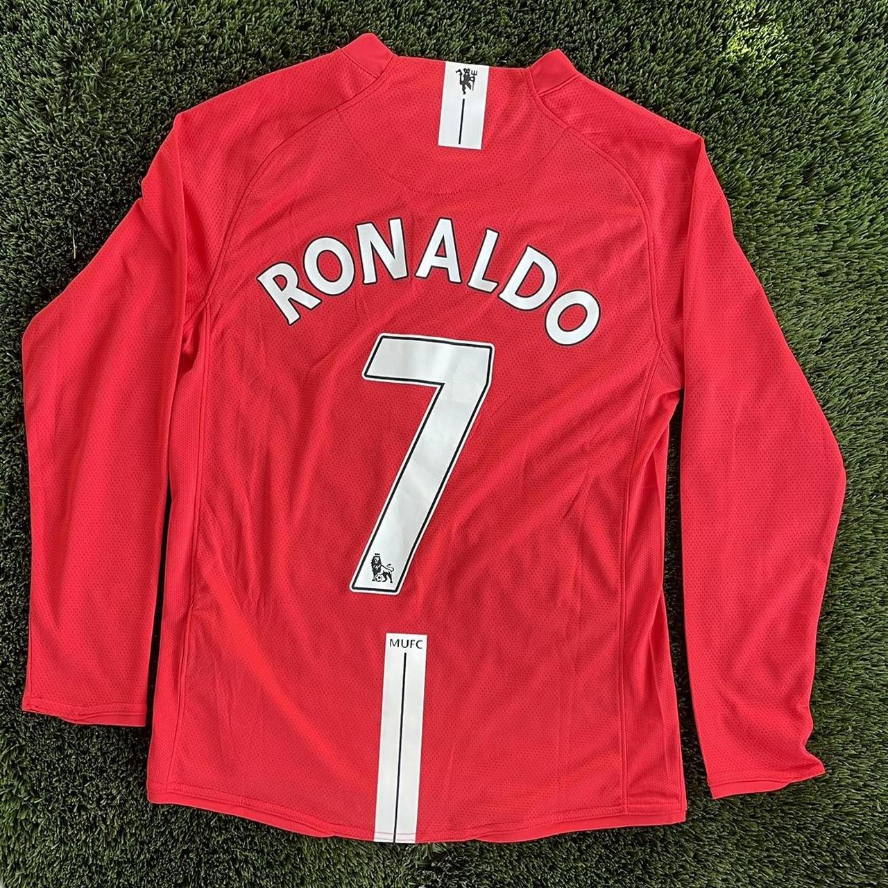 Manchester United 2007-2008 jersey Cristiano Ronaldo... - Depop