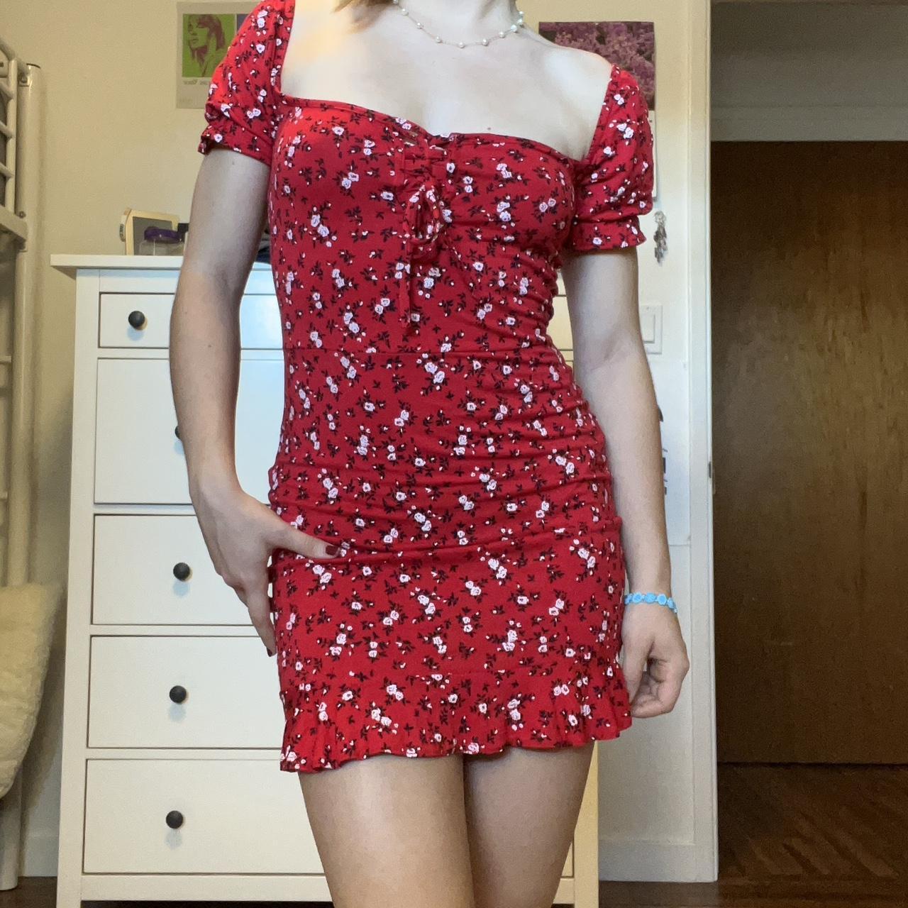 🍓 Pretty Little Thing midi bodycon - Main Image