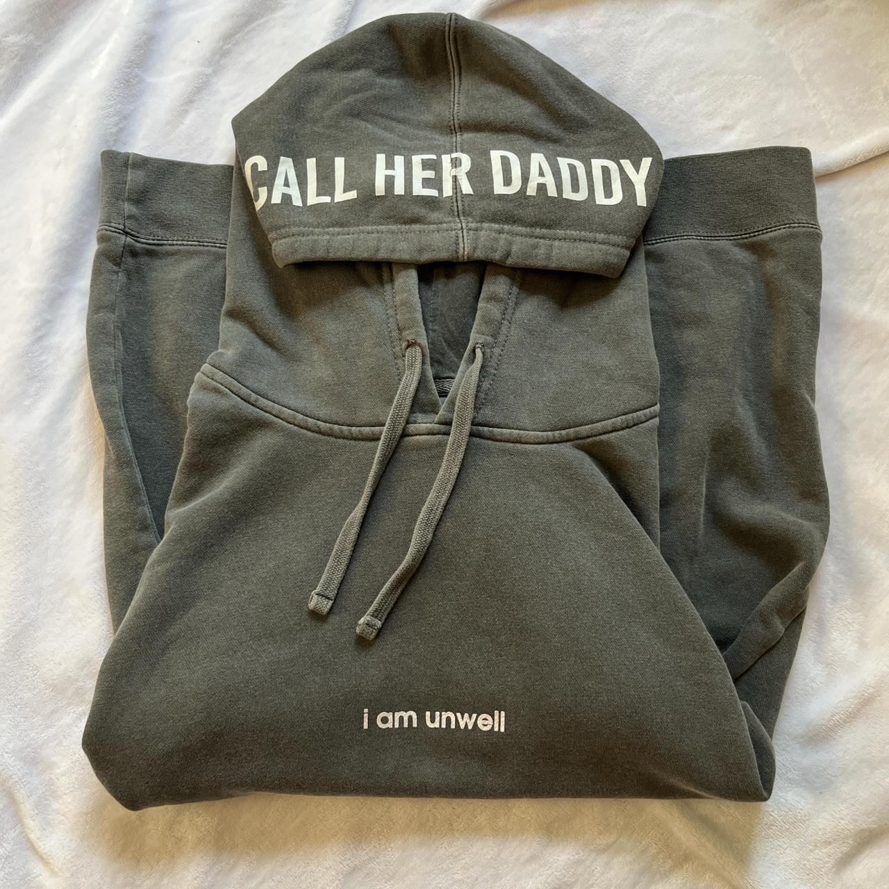 Grey Barstool Call Her Daddy Hoodie, size small Depop