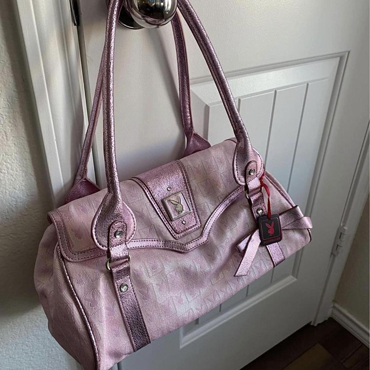 Playboy Women's Pink Bag Depop