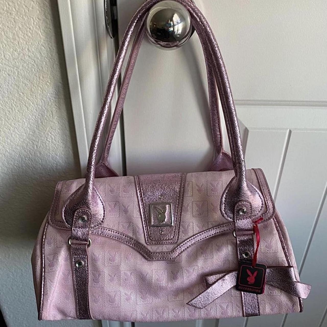 Playboy Women's Pink Bag Depop
