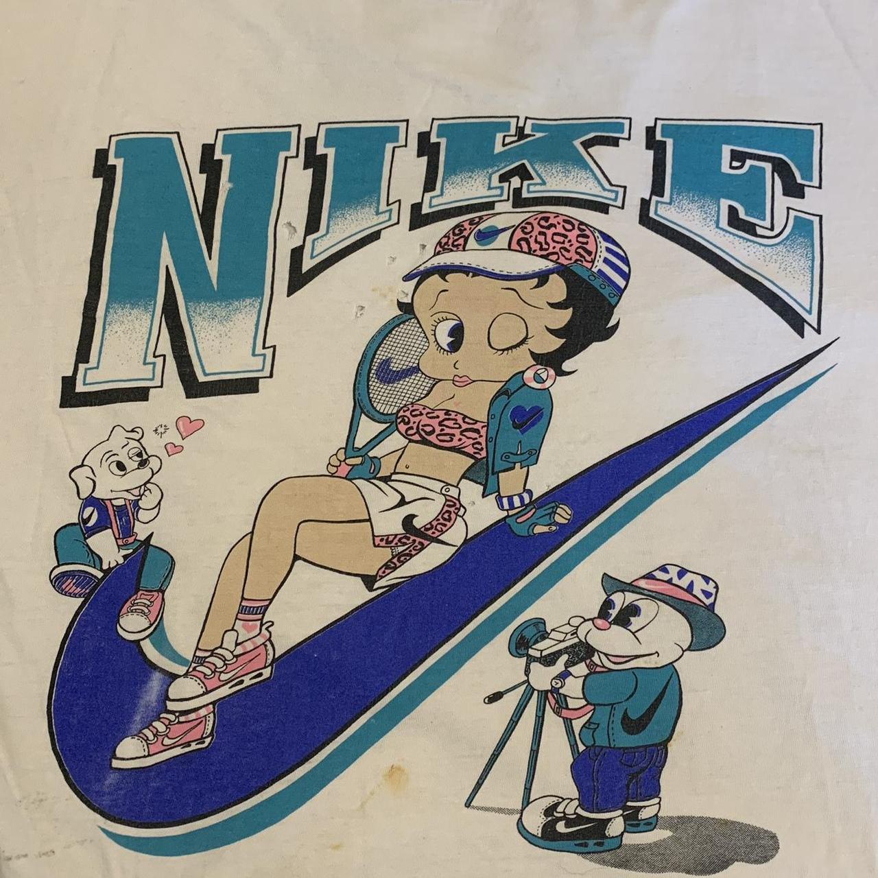betty boop nike sweatshirt