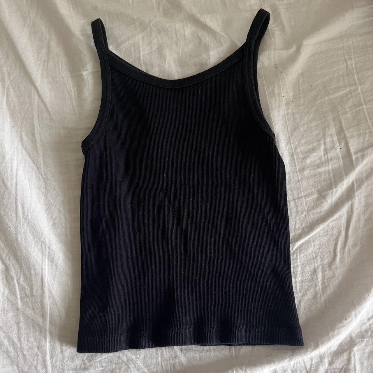 Brandy black tank -in perfect condition, I just... - Depop